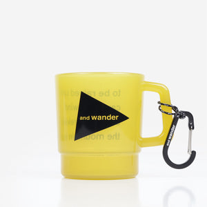 And Wander Logo PP Mug - Yellow