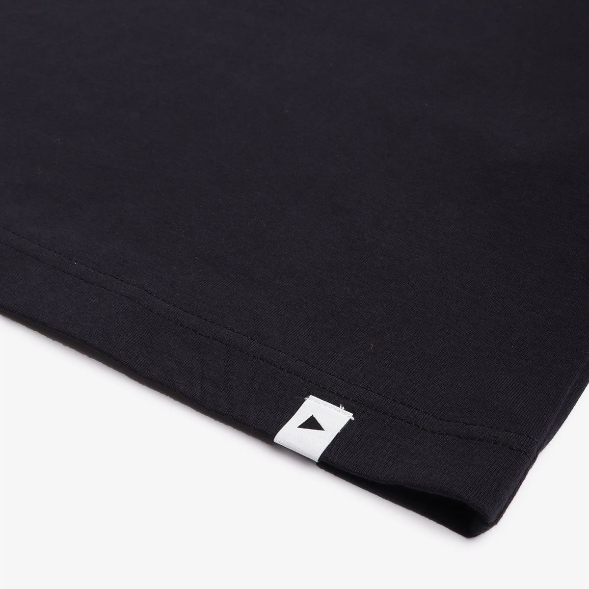 And Wander Big Logo T-Shirt, Black, Detail Shot 3