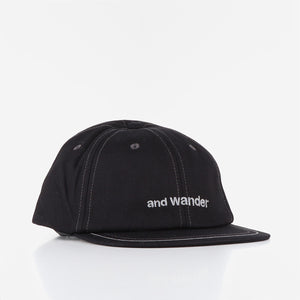 And Wander Cotton Twill Cap