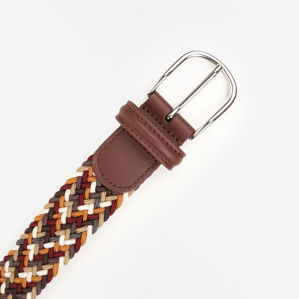 Anderson's Classic Elastic Multi Colour Woven Belt