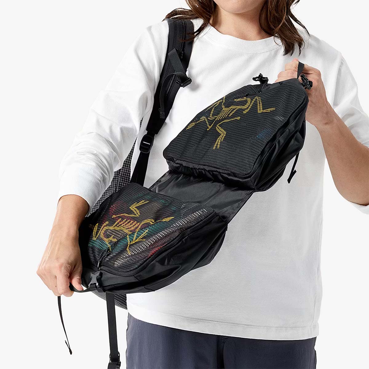 旅行かばん・小分けバッグ ARC'TERYX / Index Gear Organizer Arc'teryx Index Gear Organiser Bag - 24K Black – Urban Industry