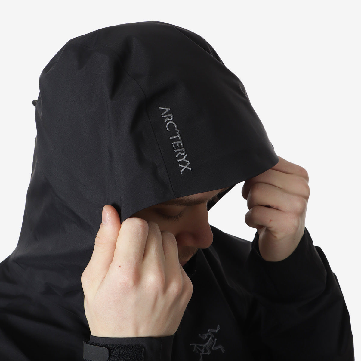 Arc'teryx Beta Jacket, Black, Detail Shot 12