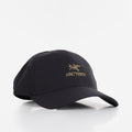 Arc'teryx Bird Word Cap, 24K Black, Detail Shot 1