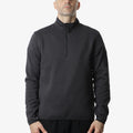 Arc'teryx Covert 1 2 Zip Fleece, Black Heather II, Detail Shot 1