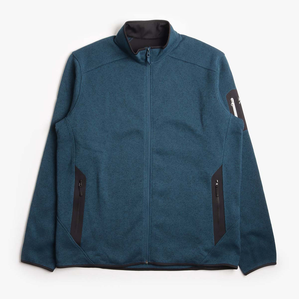 Arc'teryx Covert Cardigan, Lodestar Heather, Detail Shot 1