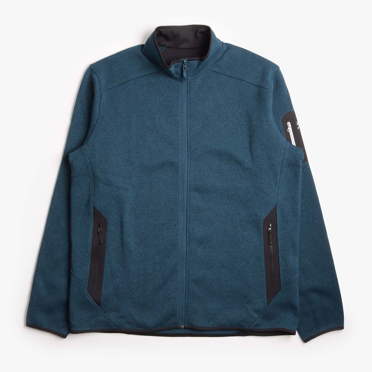 Arc'teryx Covert Cardigan, Lodestar Heather, Detail Shot 1