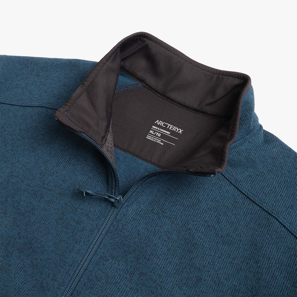 Arc'teryx Covert Cardigan, Lodestar Heather, Detail Shot 3