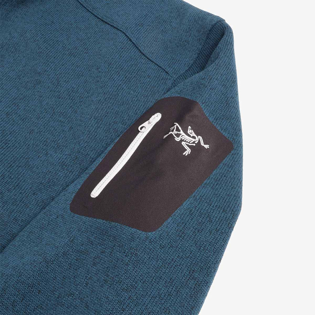 Arc'teryx Covert Cardigan, Lodestar Heather, Detail Shot 4