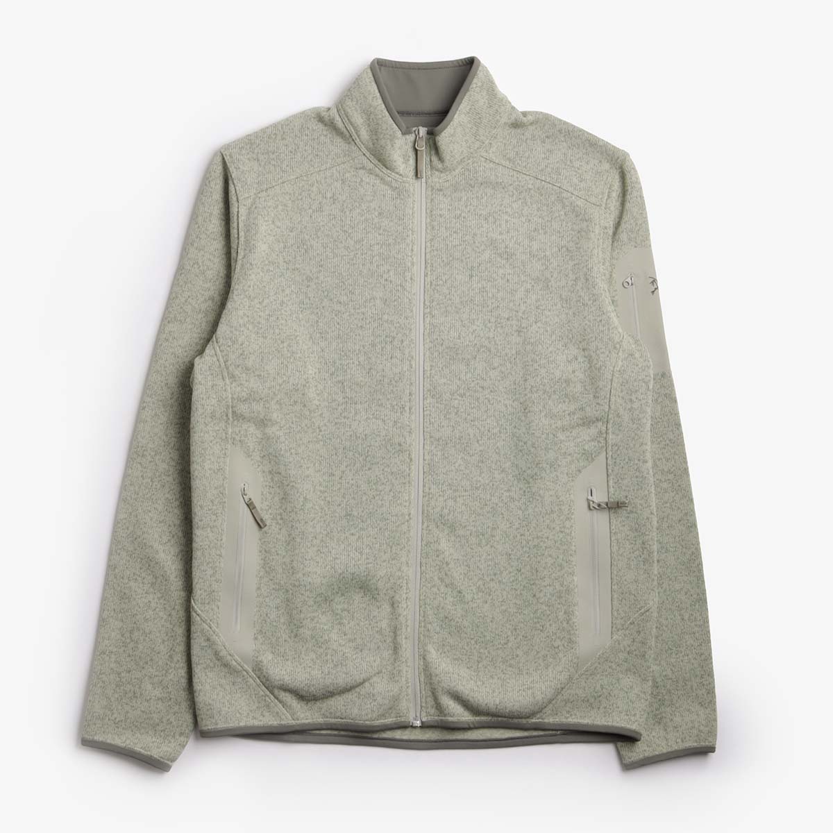 main Arc'teryx Covert Cardigan, Habitat Heather, Detail Shot 1