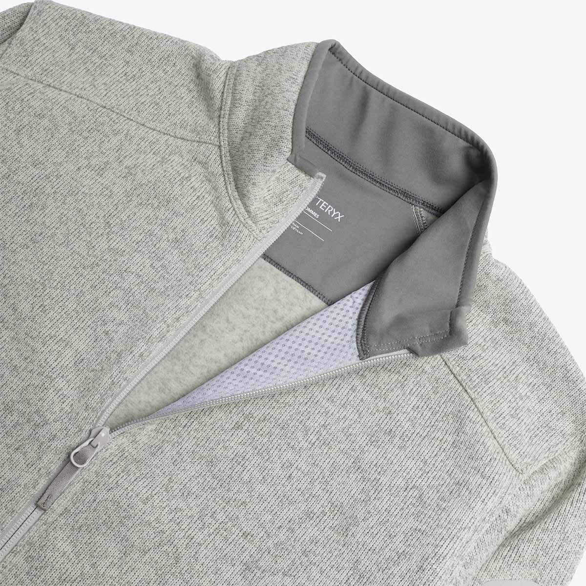 main Arc'teryx Covert Cardigan, Habitat Heather, Detail Shot 4