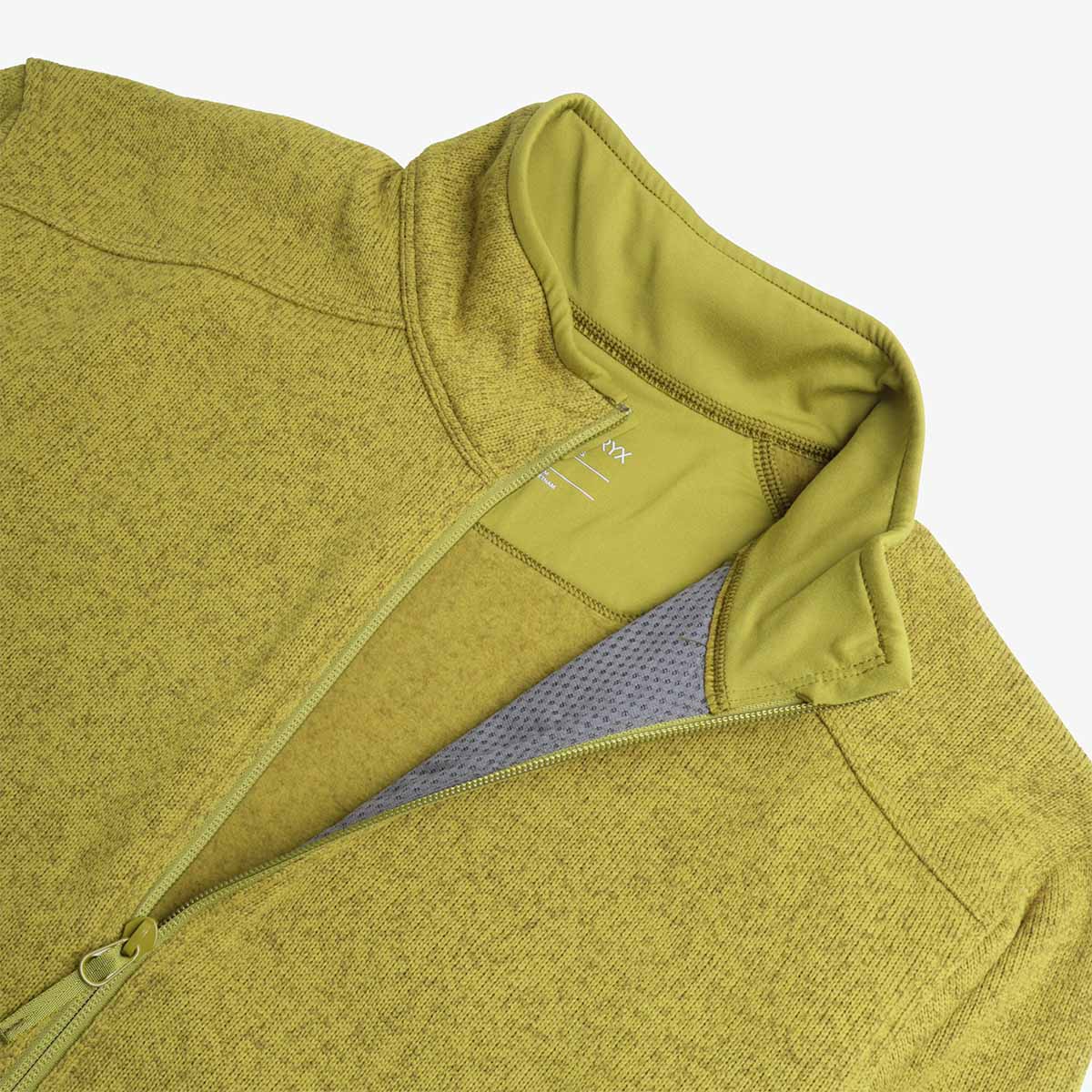 Arc'teryx Covert Cardigan, Olive Moss Heather, Detail Shot 3