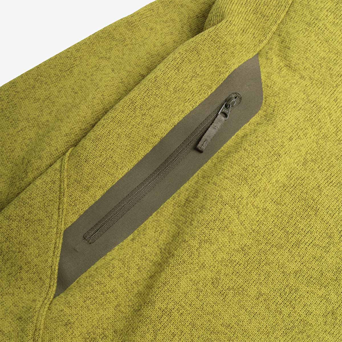 Arc'teryx Covert Cardigan, Olive Moss Heather, Detail Shot 5