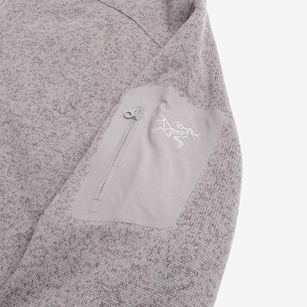 Arc'teryx Covert Cardigan, Cloud Heather Void, Detail Shot 5