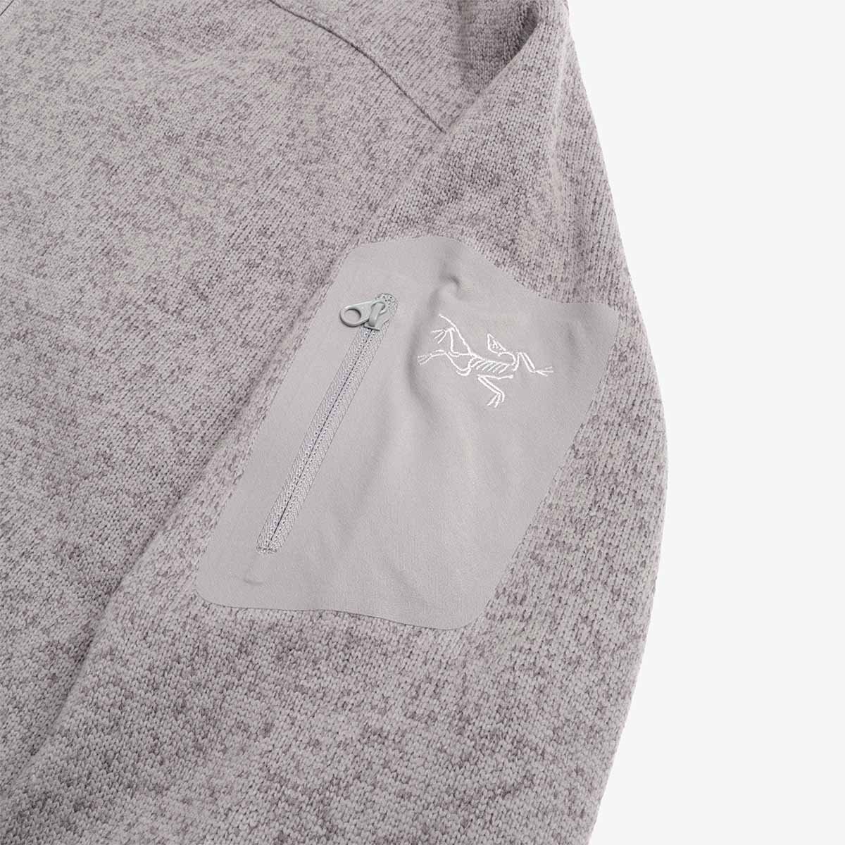 Arc'teryx Covert Cardigan, Cloud Heather Void, Detail Shot 5