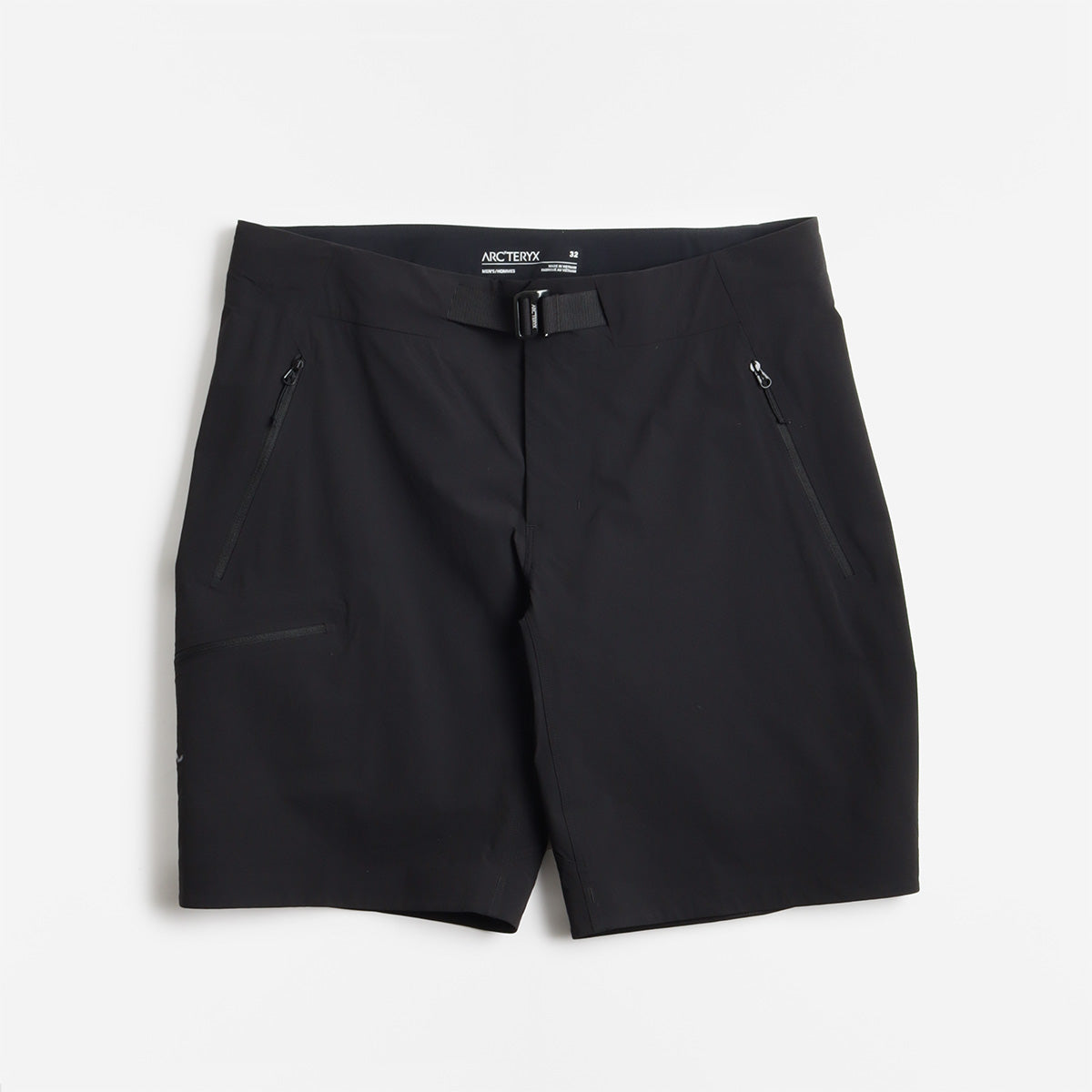 Arc'teryx Gamma SL 9" Shorts, Black, Detail Shot 1