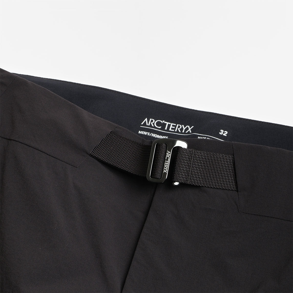Arc'teryx Gamma SL 9" Shorts, Black, Detail Shot 2