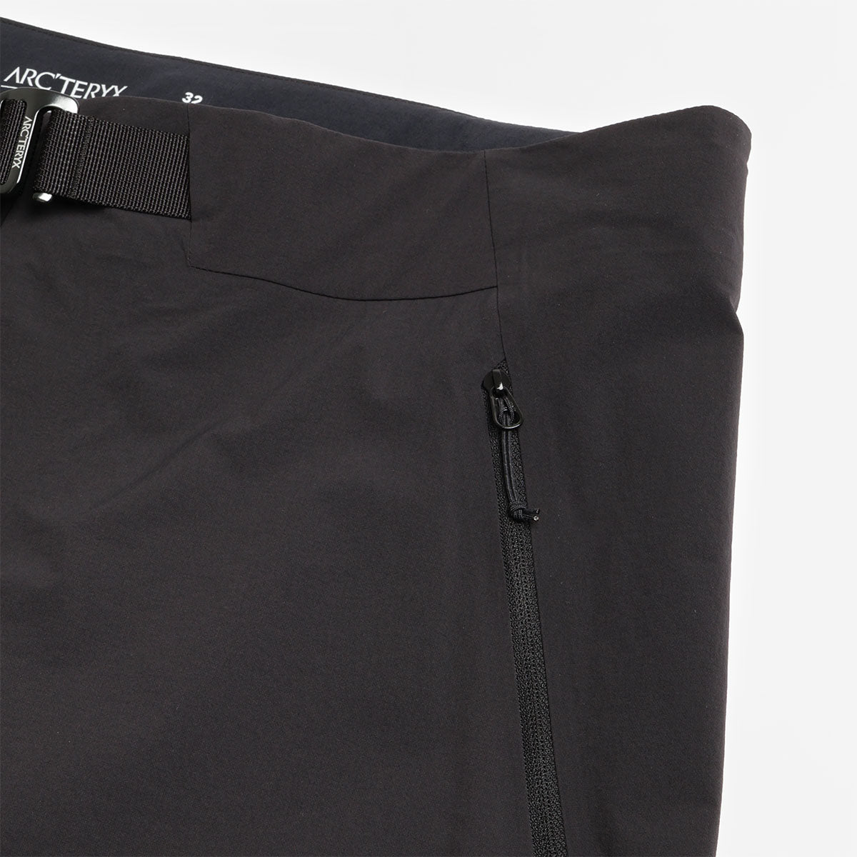 Arc'teryx Gamma SL 9" Shorts, Black, Detail Shot 3