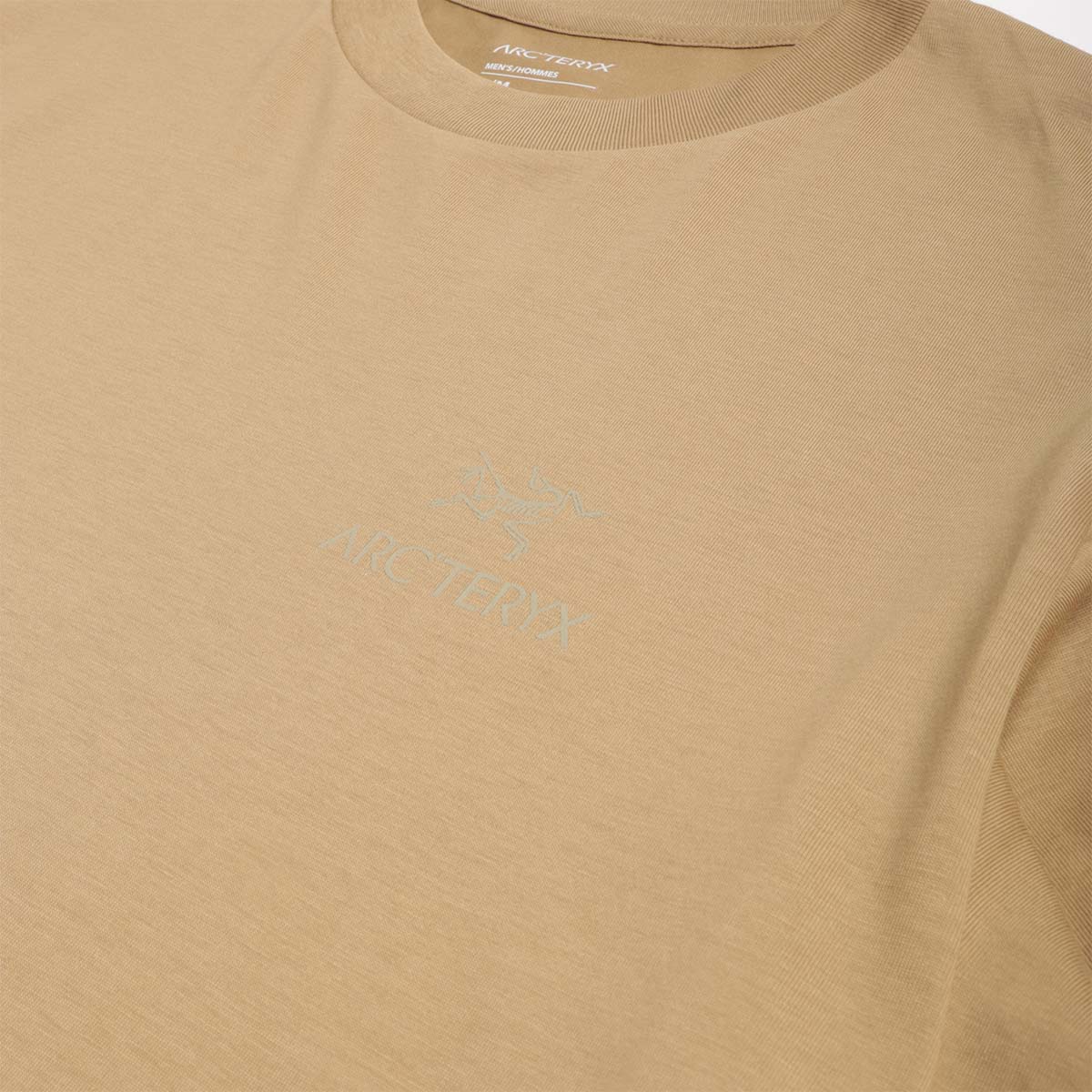Arc'teryx Kragg SL Cotton Bird Word T-Shirt, Canvas, Detail Shot 4