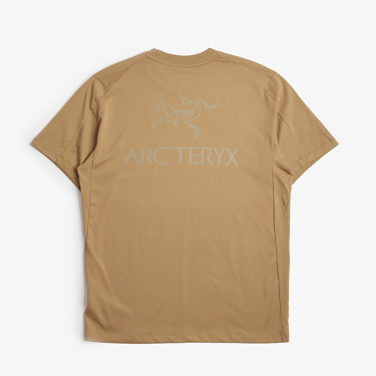 Arc'teryx Kragg SL Cotton Bird Word T-Shirt, Canvas, Detail Shot 1