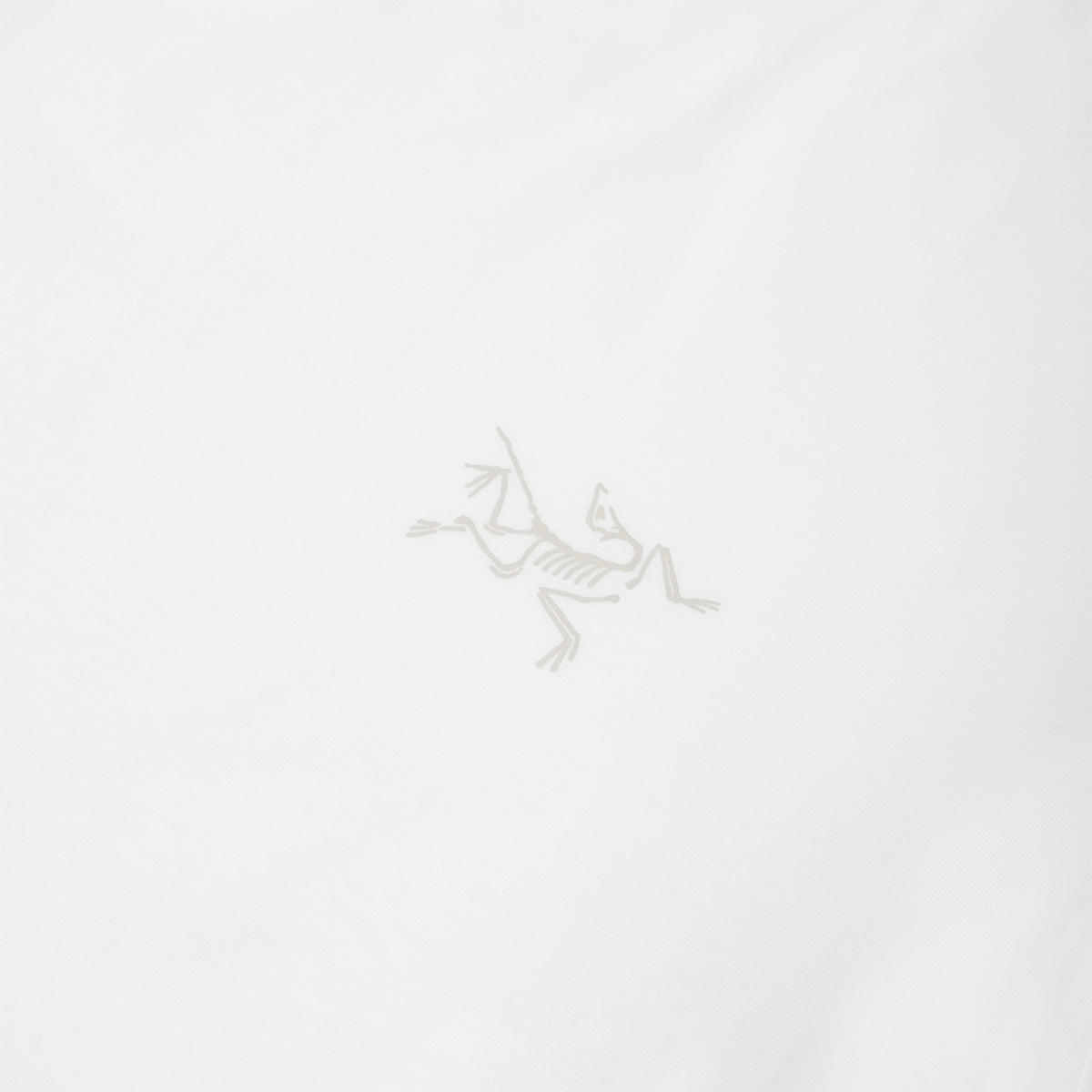 Arc'teryx Kragg SL Cotton Long Sleeve T-Shirt, White Light, Detail Shot 2