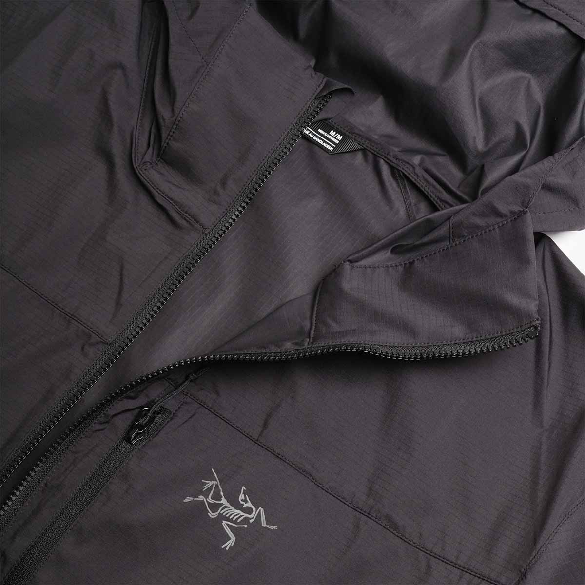 Arc'teryx Squamish Hoodie, Black, Detail Shot 3