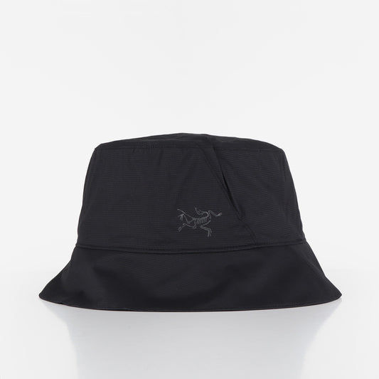Arc'teryx Aerios Bucket Hat, Black, Detail Shot 1