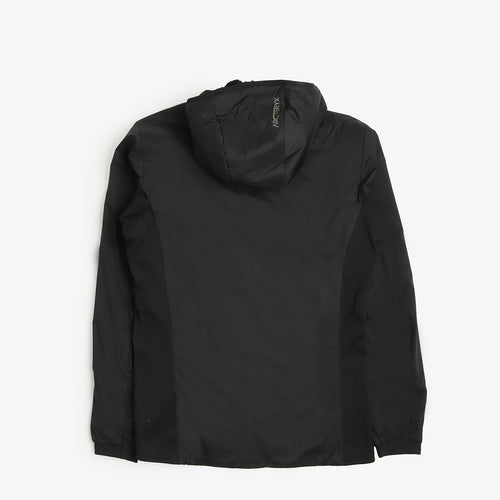 Arc'teryx Atom Hoodie in Black, back view