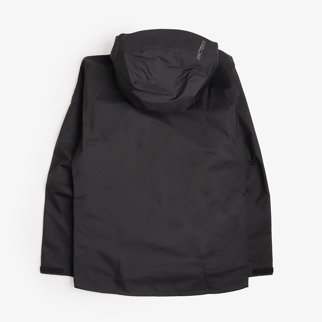 Arc'teryx Beta SL Jacket in Black, back view