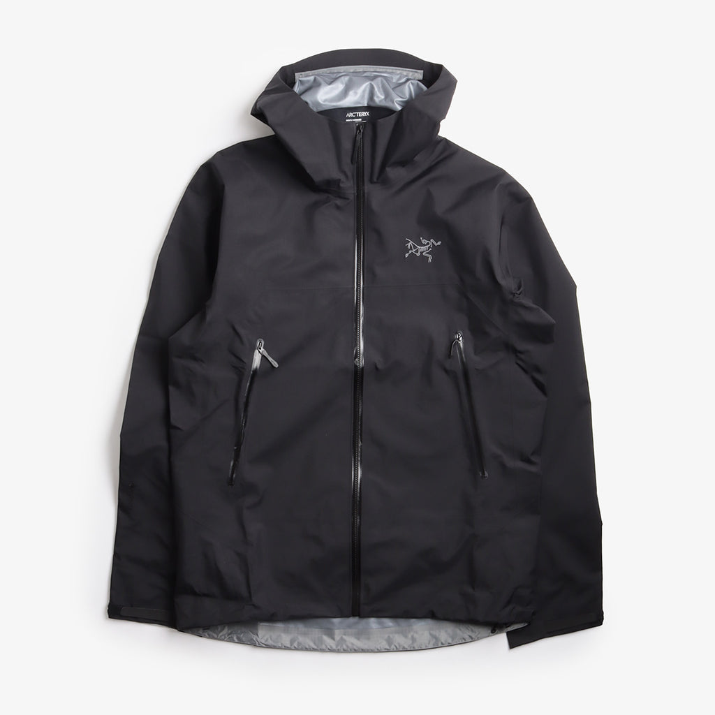 Arc'teryx Beta Jacket, Black, Detail Shot 1