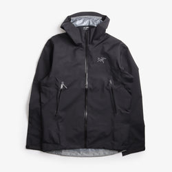 thumbnail Arc'teryx Beta Jacket, Black, Detail Shot 1