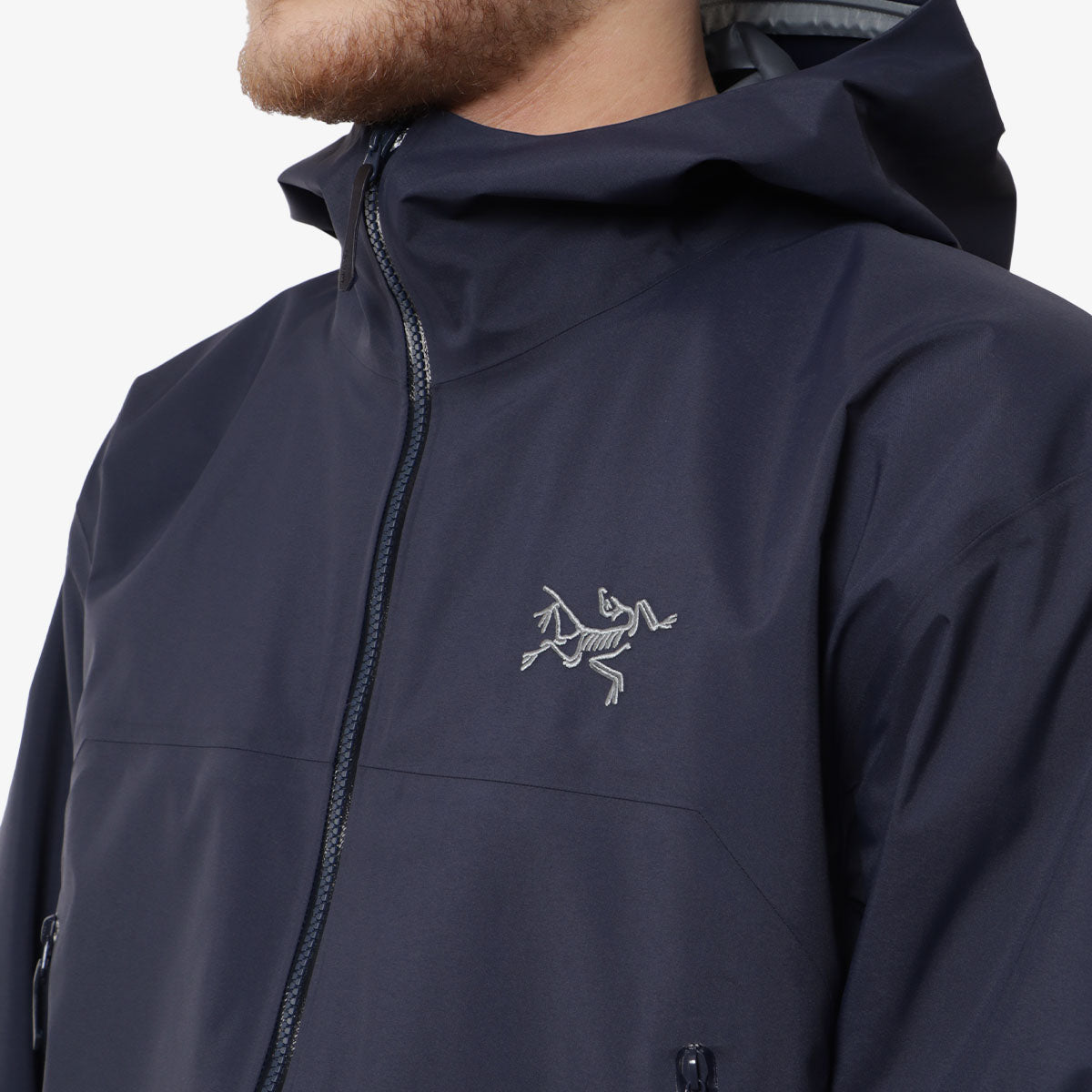 Arc'teryx Beta Jacket, Black Sapphire, Detail Shot 6