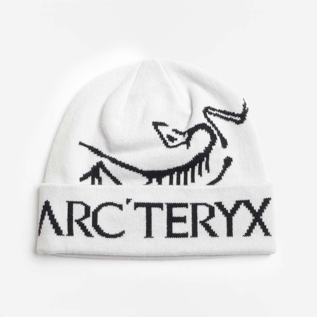 Arc'teryx Bird Word Toque, Orca, Detail Shot 1