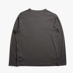 thumbnail Arc'teryx Cormac Crew Long Sleeve T-Shirt, Black Heather, Detail Shot 3