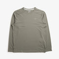 Arc'teryx Cormac Crew Long Sleeve T-Shirt, Forage Heather, Detail Shot 1
