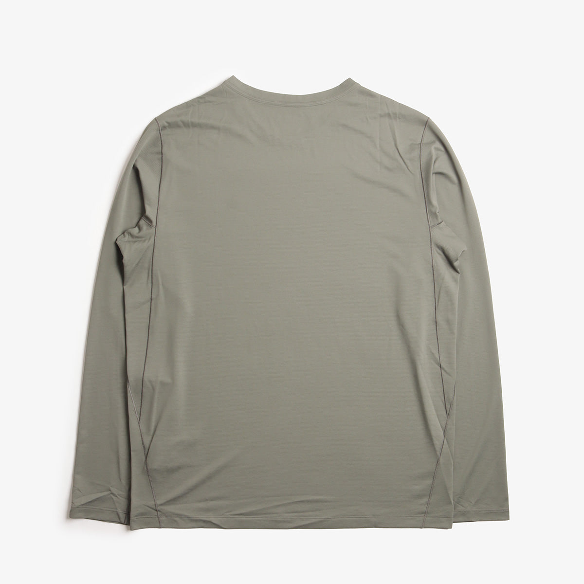 Arc'teryx Cormac Crew Long Sleeve T-Shirt, Forage Heather, Detail Shot 3