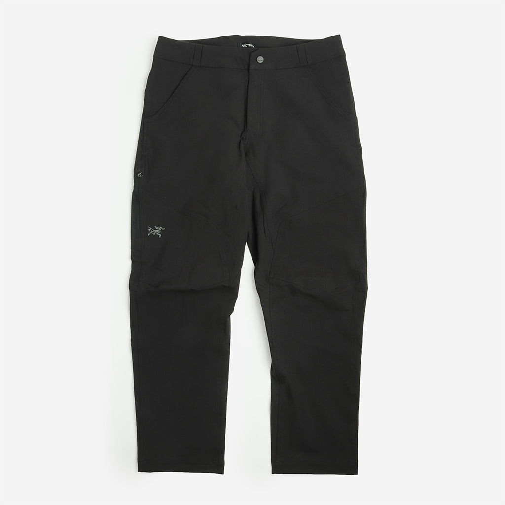 Arc'teryx Cronin AR Pant in Black, front view