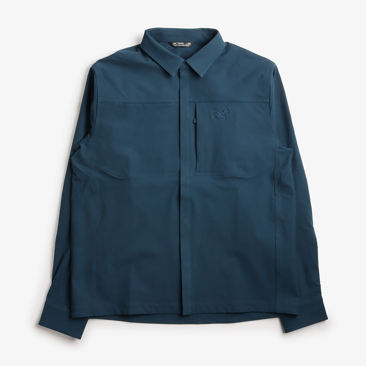 main Arc'teryx Cronin Cotton Overshirt, Nightscape, Detail Shot 1