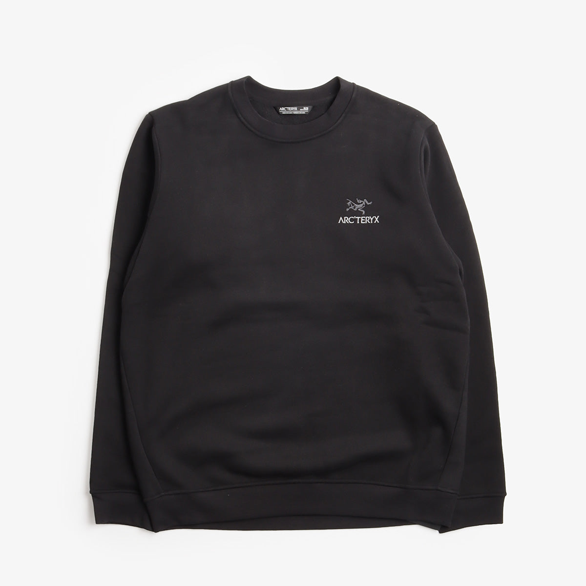 Arc'teryx Emblem Fleece Crew Neck Pullover - Black – Urban Industry