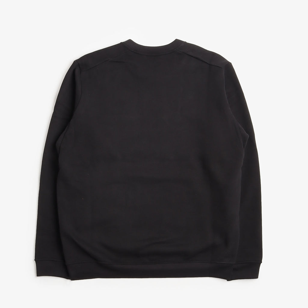 Arc'teryx Emblem Fleece Crew Neck Pullover, Black, Detail Shot 3