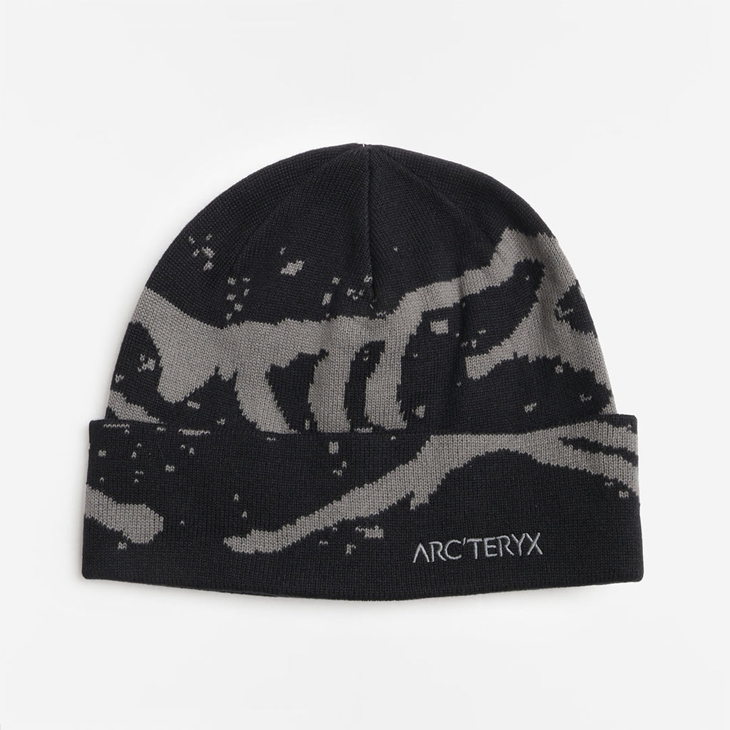 Arc'teryx Grotto Toque, Black Void, Detail Shot 1