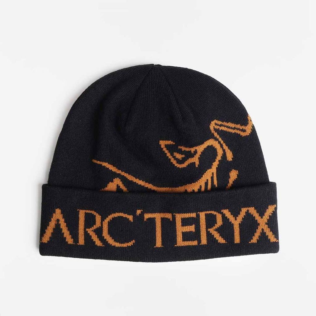 Arc'teryx Bird Word Toque, 24K Black, Detail Shot 1