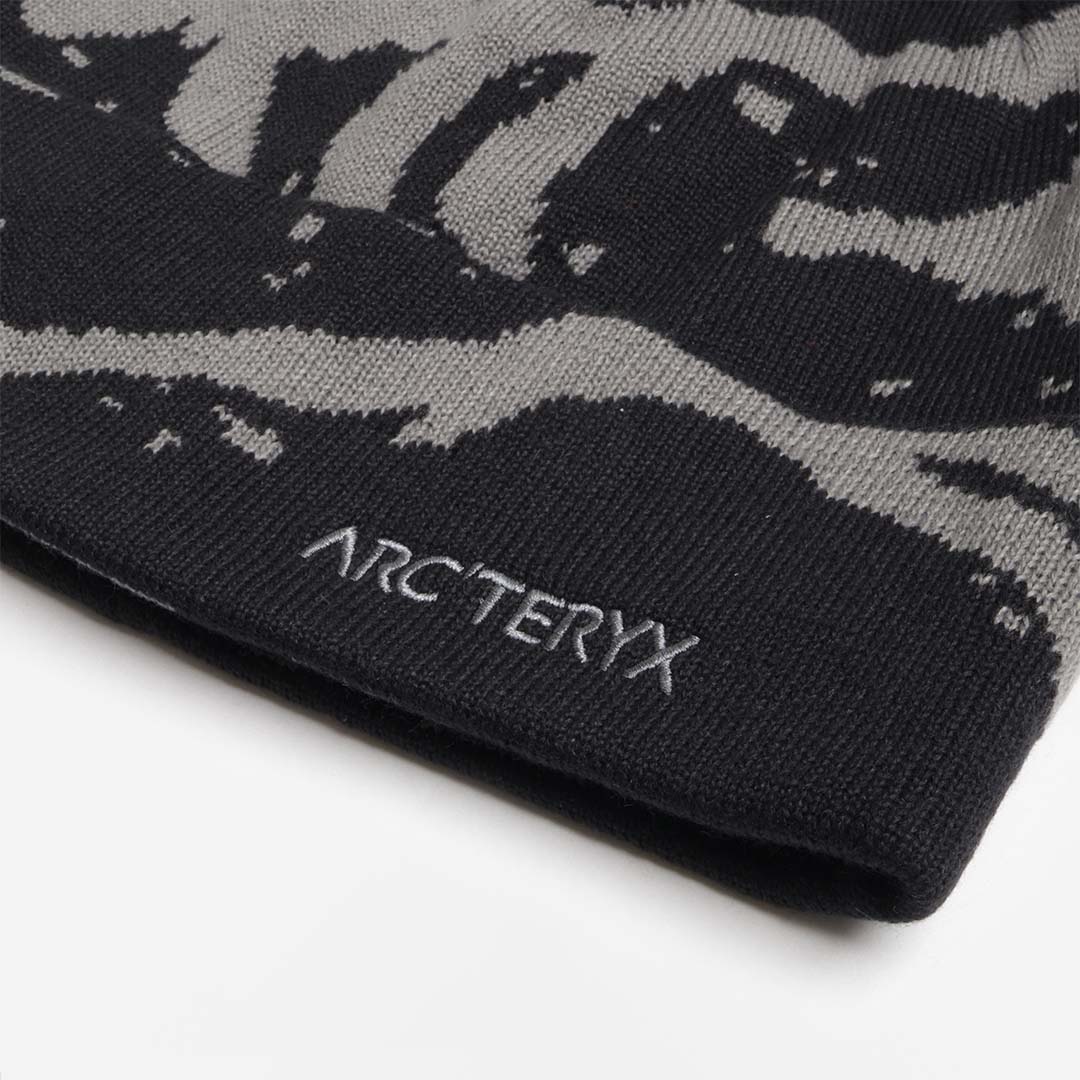 Arc'teryx Grotto Toque, Black Void, Detail Shot 2