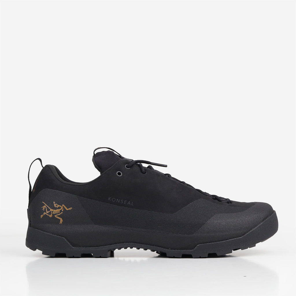 Arc'teryx Konseal GTX Shoes, Black Black, Detail Shot 1