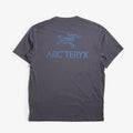 Arc'teryx Kragg SL Bird Word T-Shirt in Grey, back print