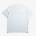 Arc'teryx Kragg SL Cotton Bird Word T-Shirt, Alpine Blue Stone Red, Detail Shot 1