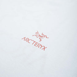 thumbnail Arc'teryx Kragg SL Cotton Bird Word T-Shirt, Alpine Blue Stone Red, Detail Shot 2