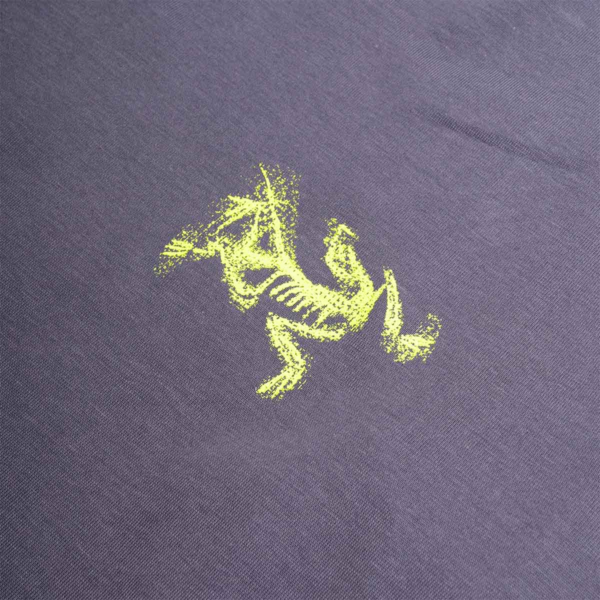 Arc'teryx Kragg SL Cotton Long Sleeve T-Shirt, DK Stratus Euphoria, Detail Shot 3