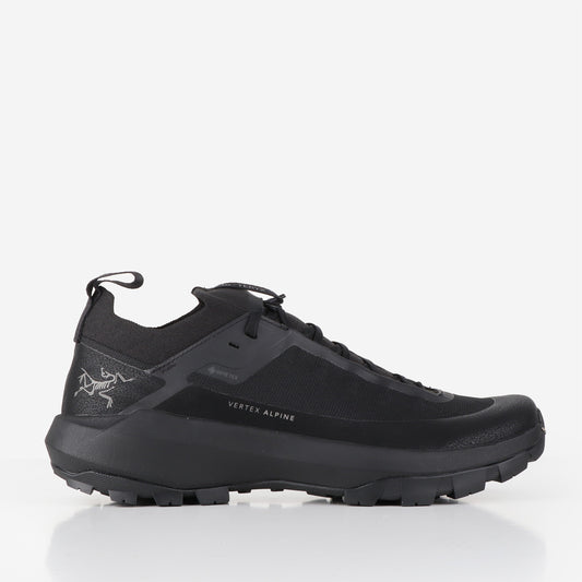 Arc'teryx Vertex Alpine GTX Shoes, Black, Black, Detail Shot 1