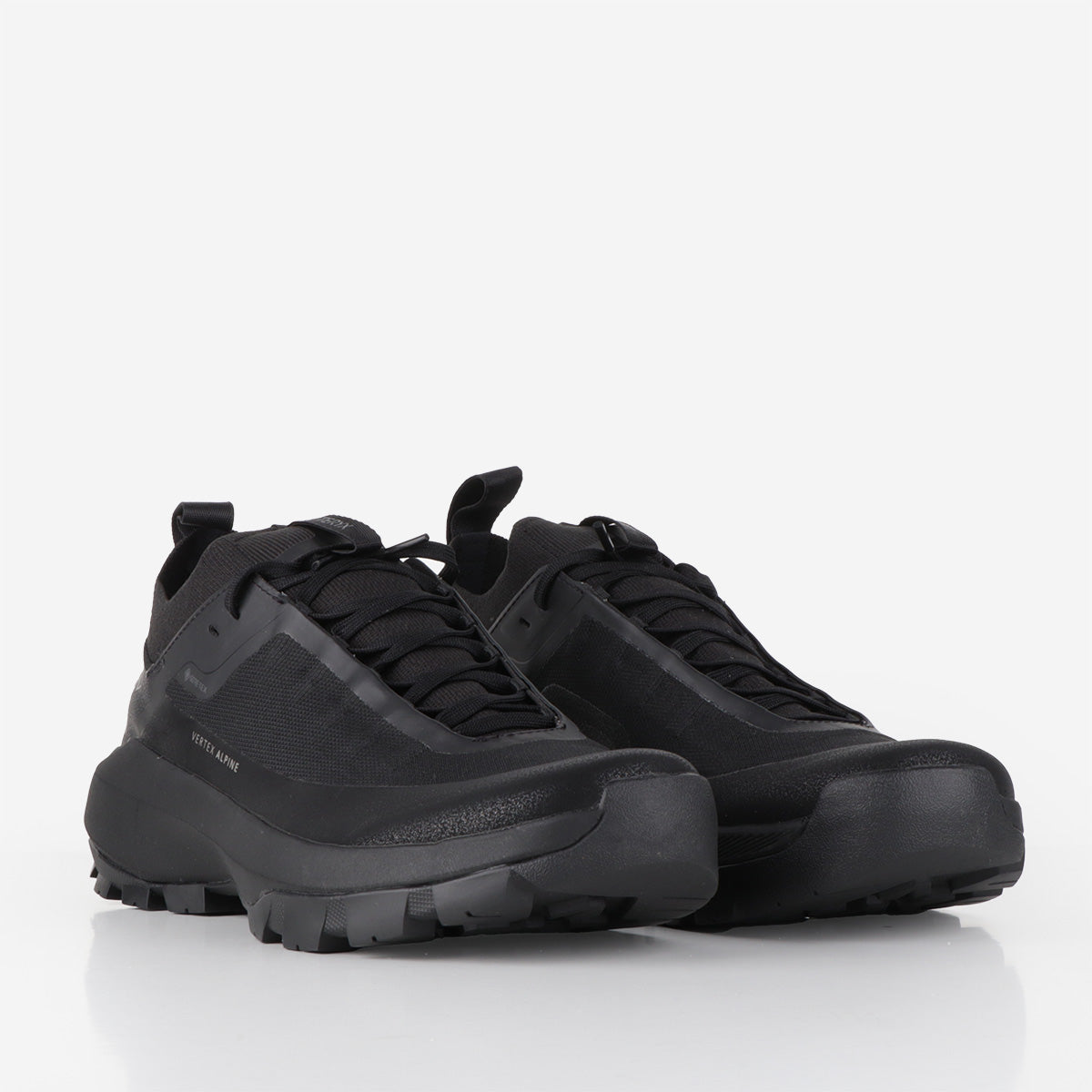 Arc'teryx Vertex Alpine GTX Shoes, Black, Black, Detail Shot 2