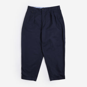 Pantalon en sergé à 2 plis Beams Plus - Marine